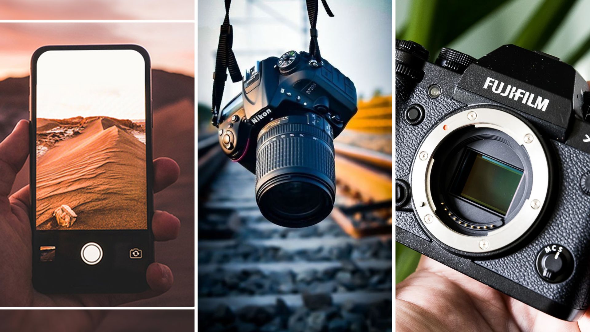 Smartphone vs. DSLR vs. Mirrorless Camera: Which One Should You Choose?